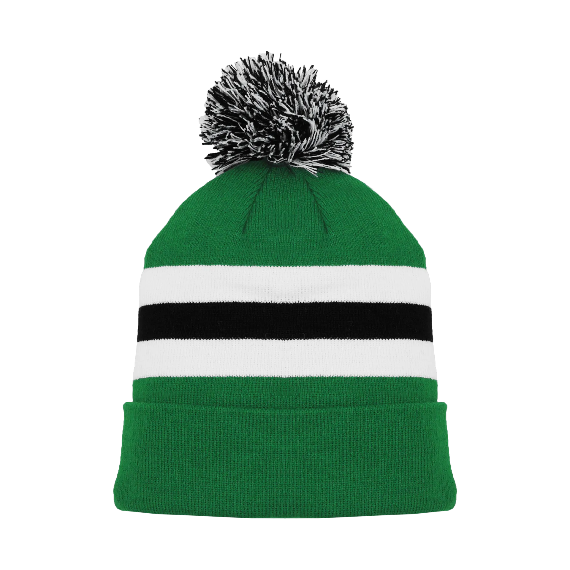 Athletic Knit (AK) A1830A-376 Adult Dallas Kelly Green Hockey Toque/Beanie