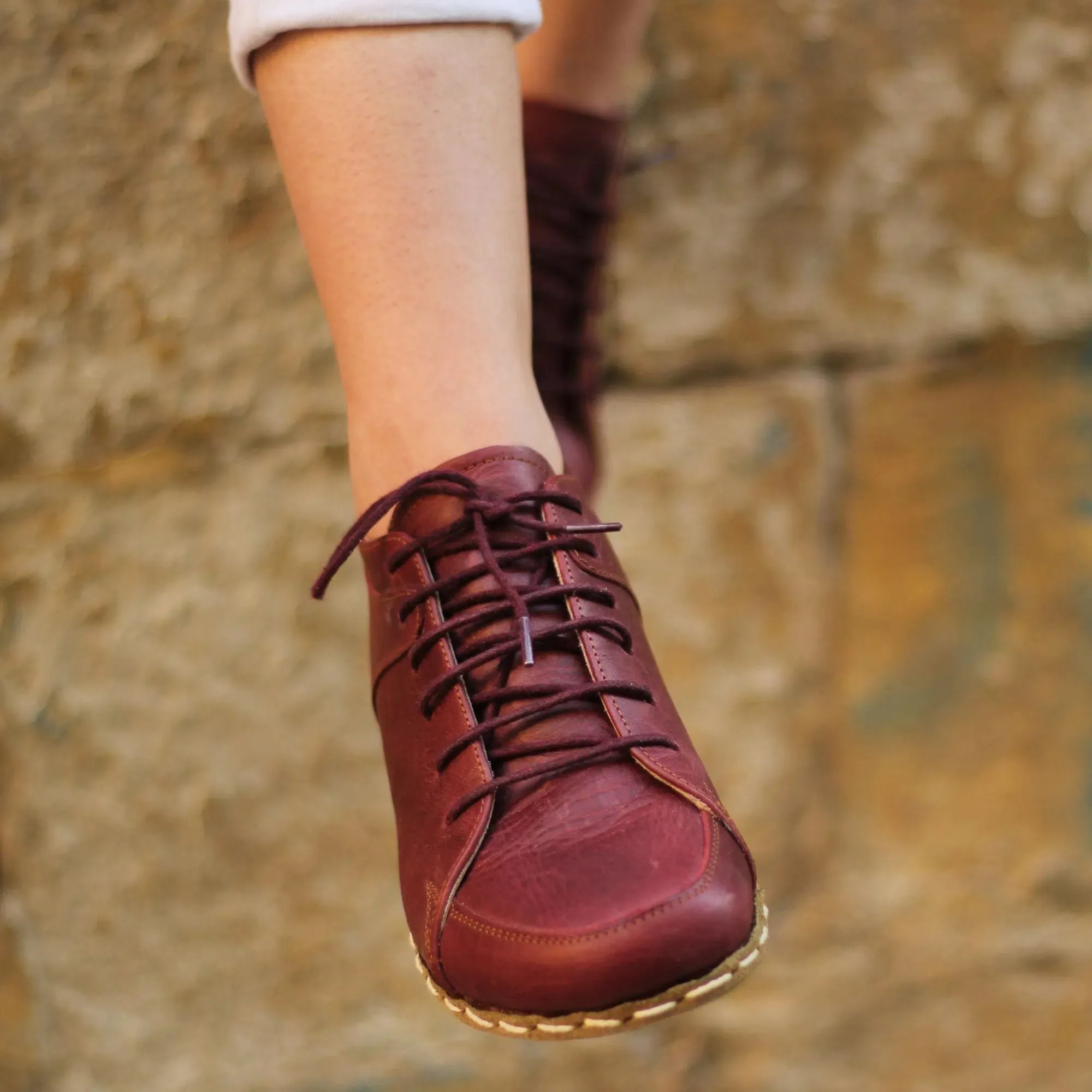 Barefoot Sneaker Burgundy for Women