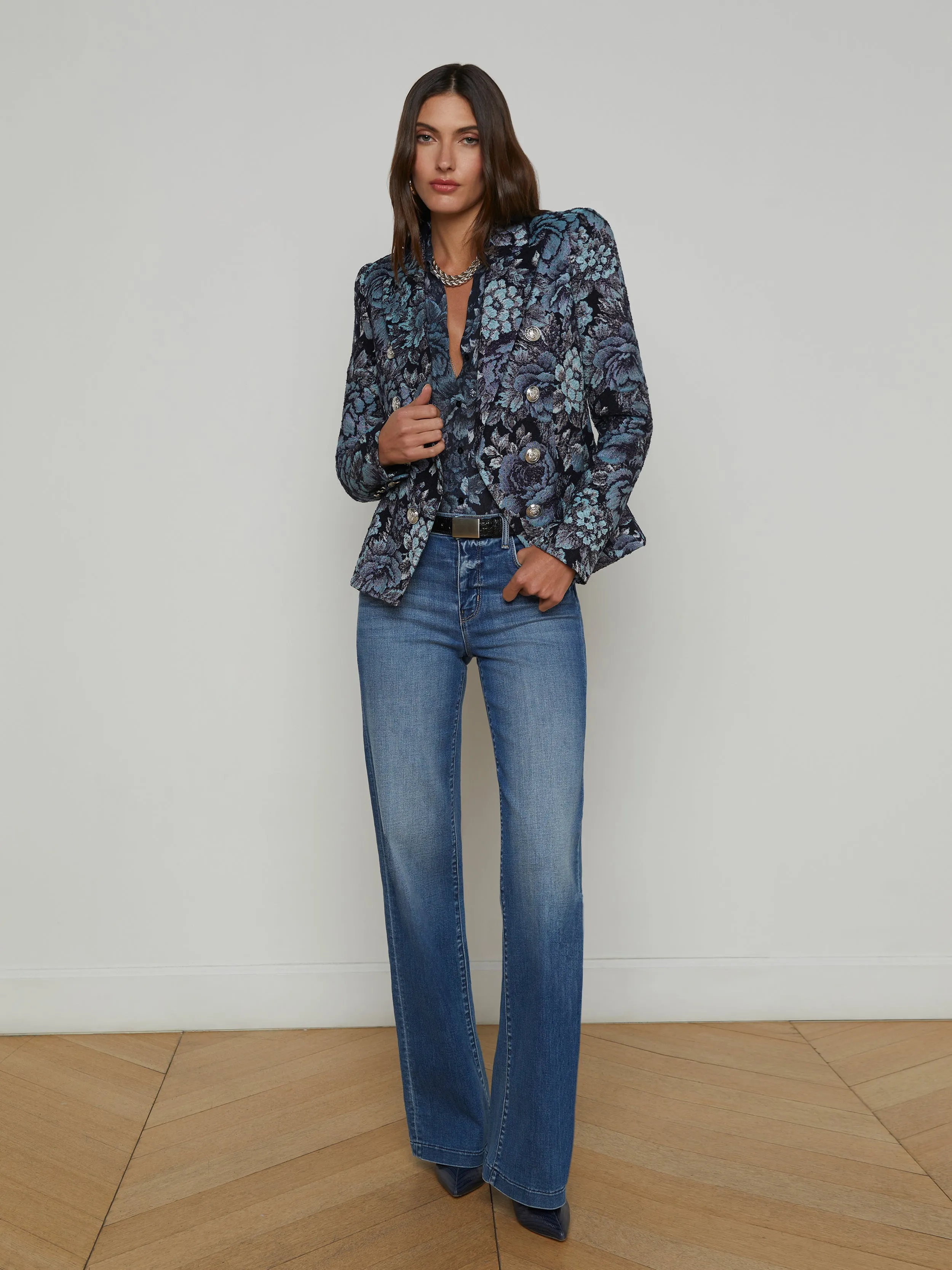 Bethany Jacquard Blazer