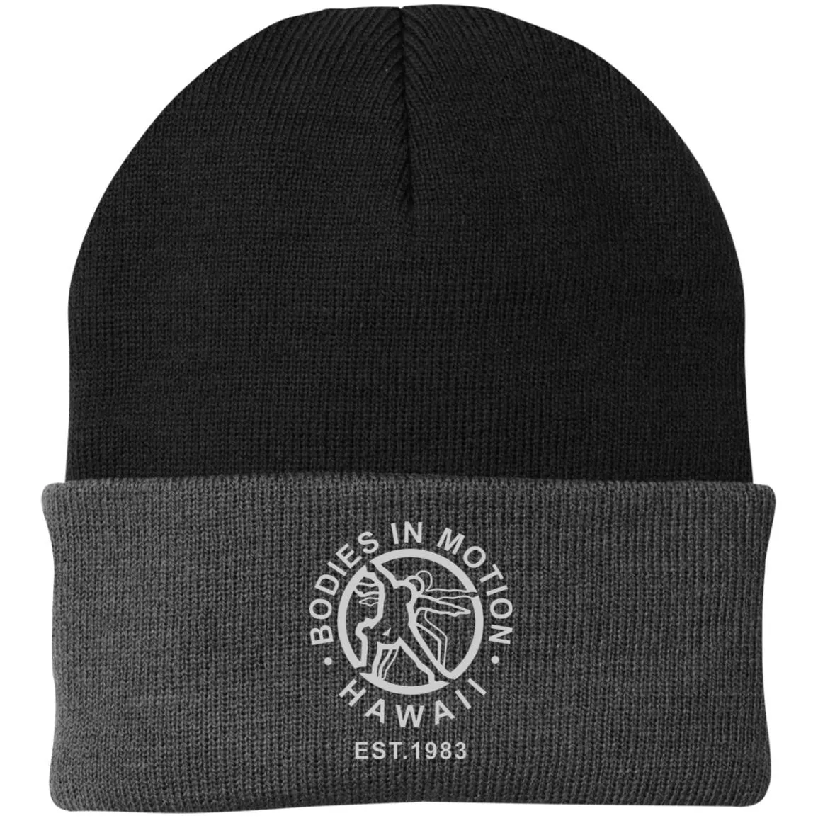 Bodies in Motions Embroidered Knit Cap