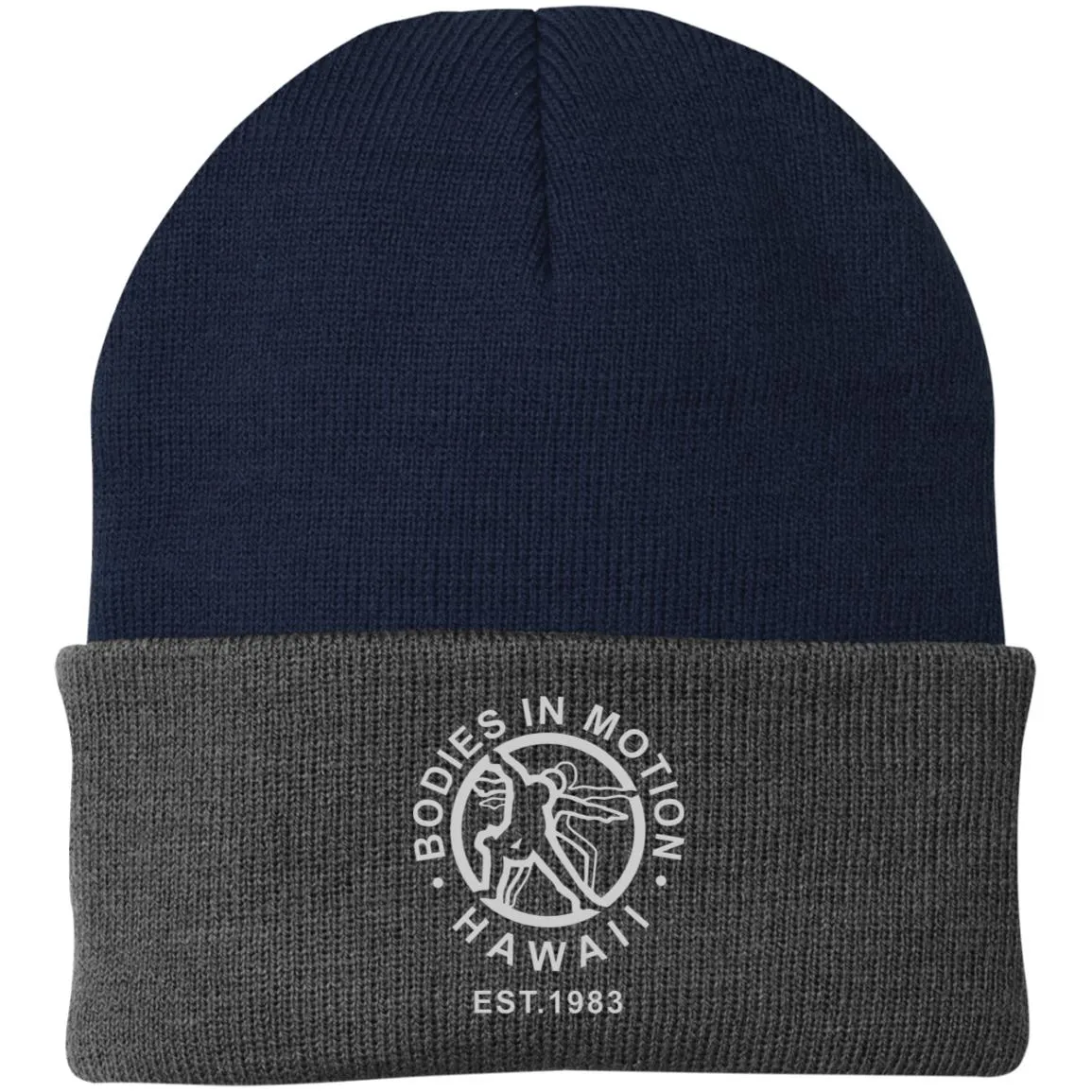 Bodies in Motions Embroidered Knit Cap