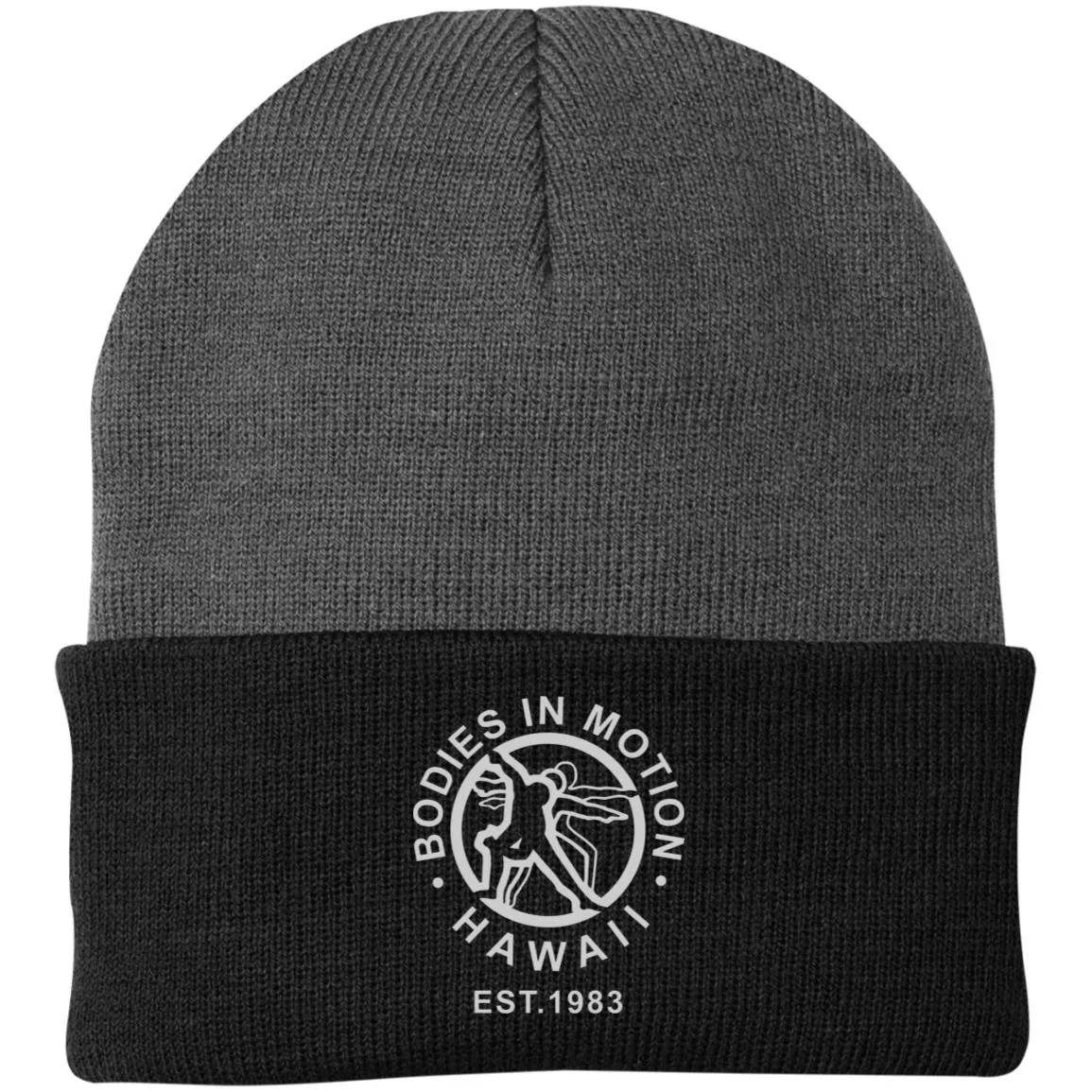 Bodies in Motions Embroidered Knit Cap