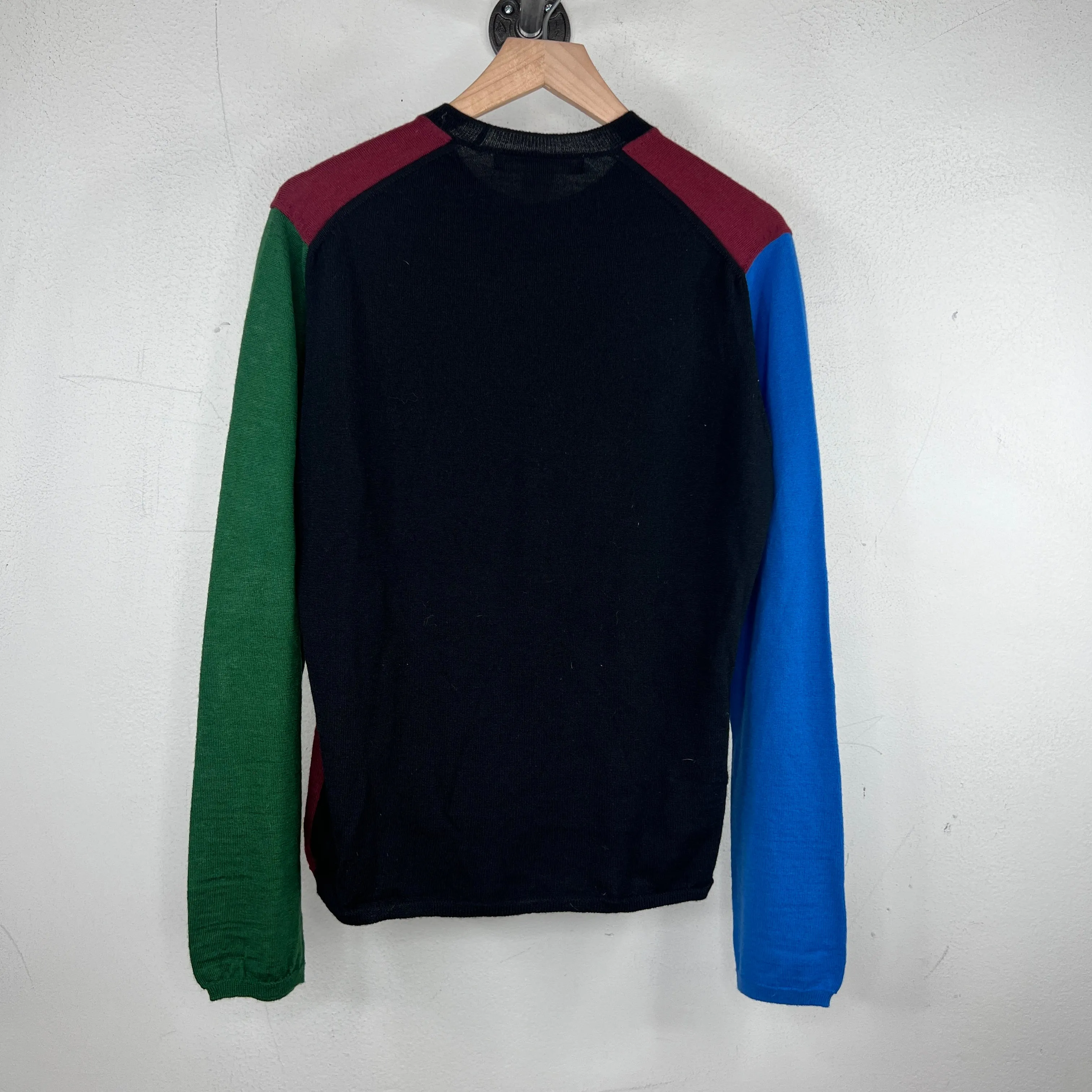 CDG Wool Colorblock Sweater