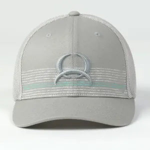 Cinch 3D Embroidered Logo Flexfit Ball Cap in Grey