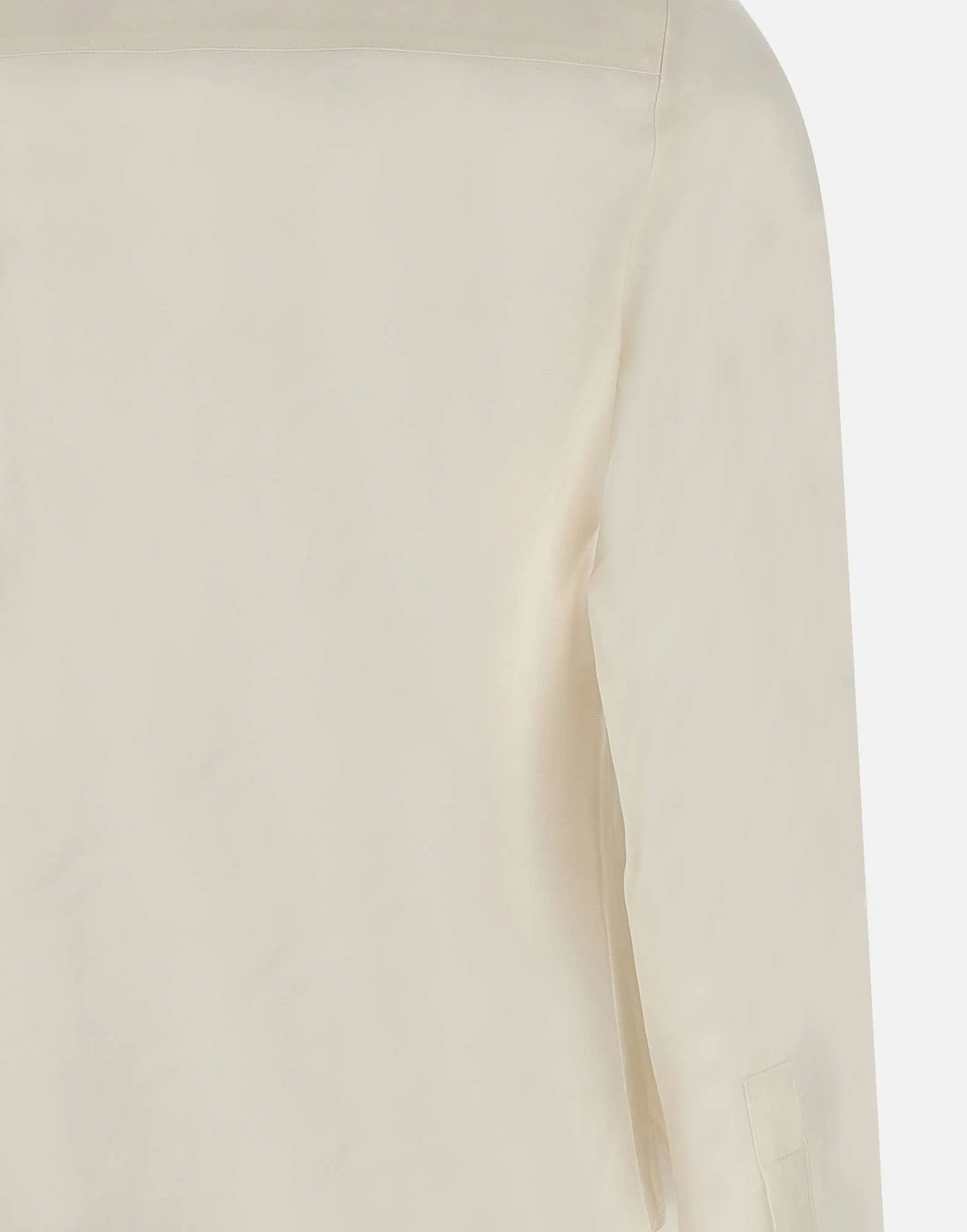 Classic White Silk Shirt for Women