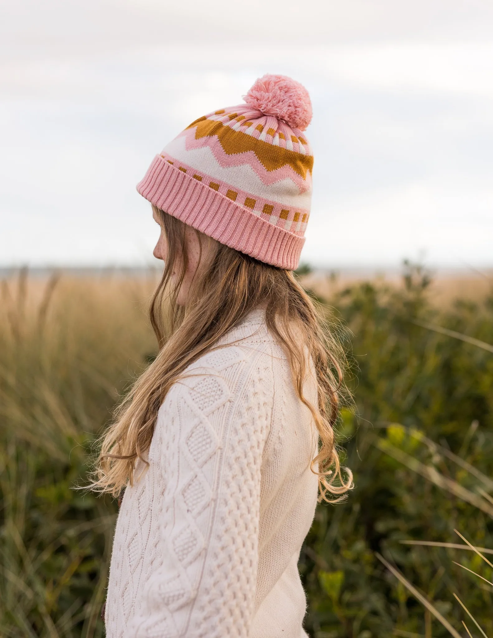 Colorado Merino Beanie Pink