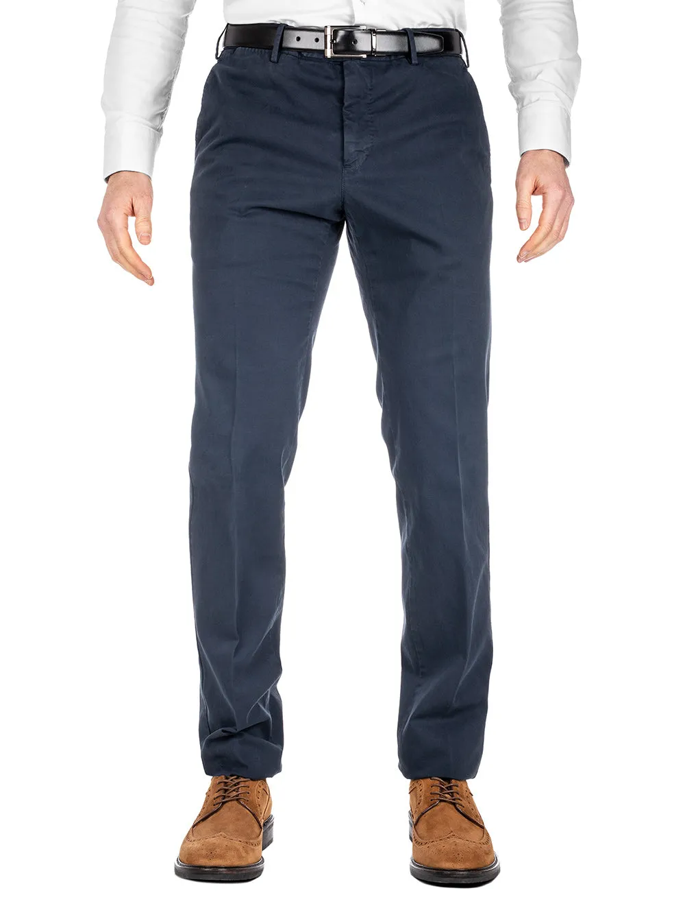 Cotton Chino Navy