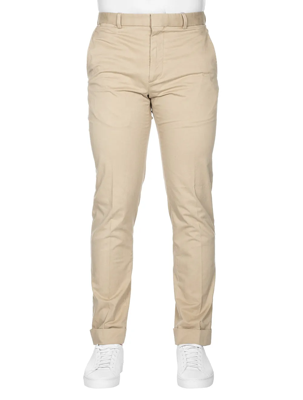 Cotton Stretch Chino Tan