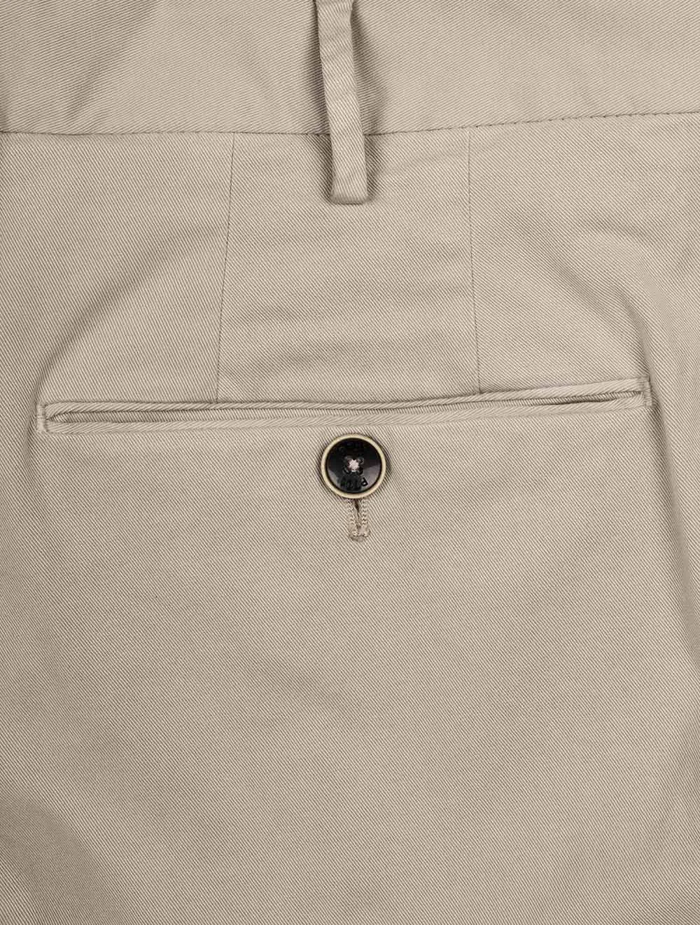 Cotton Trousers Beige