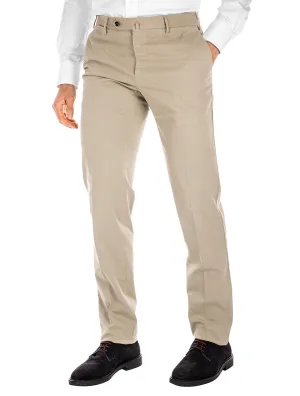 Cotton Trousers Beige