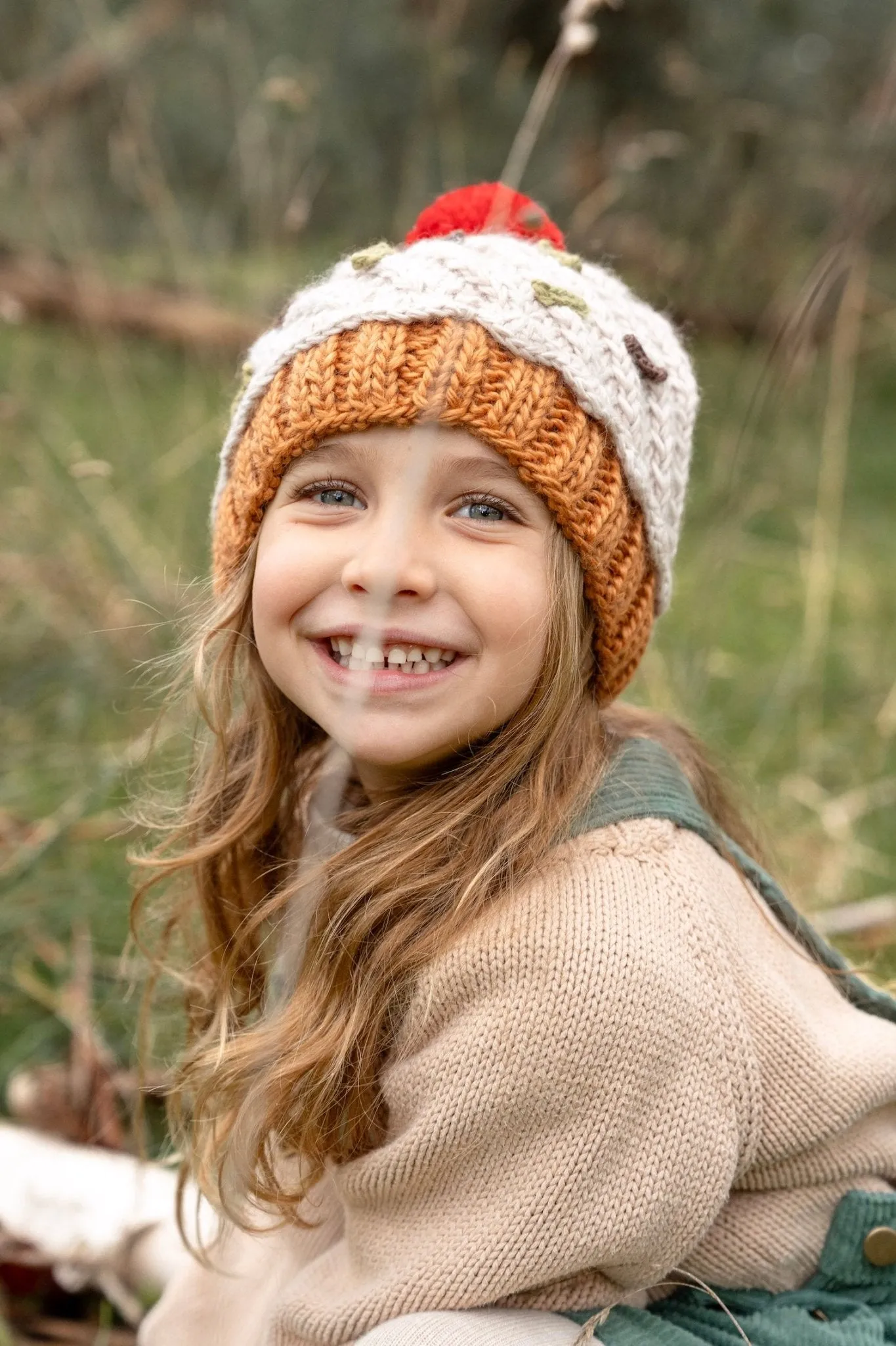 Cupcake Beanie Green