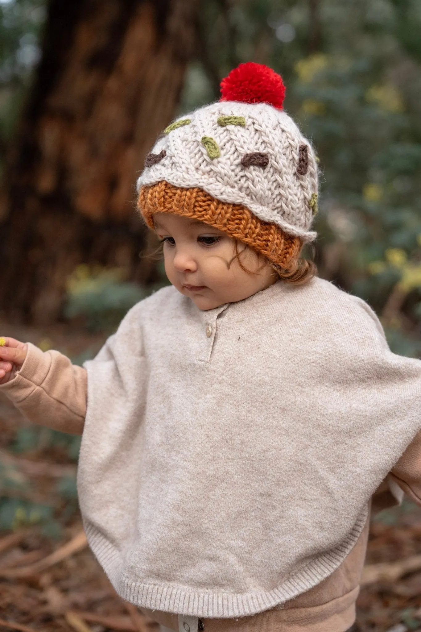 Cupcake Beanie Green