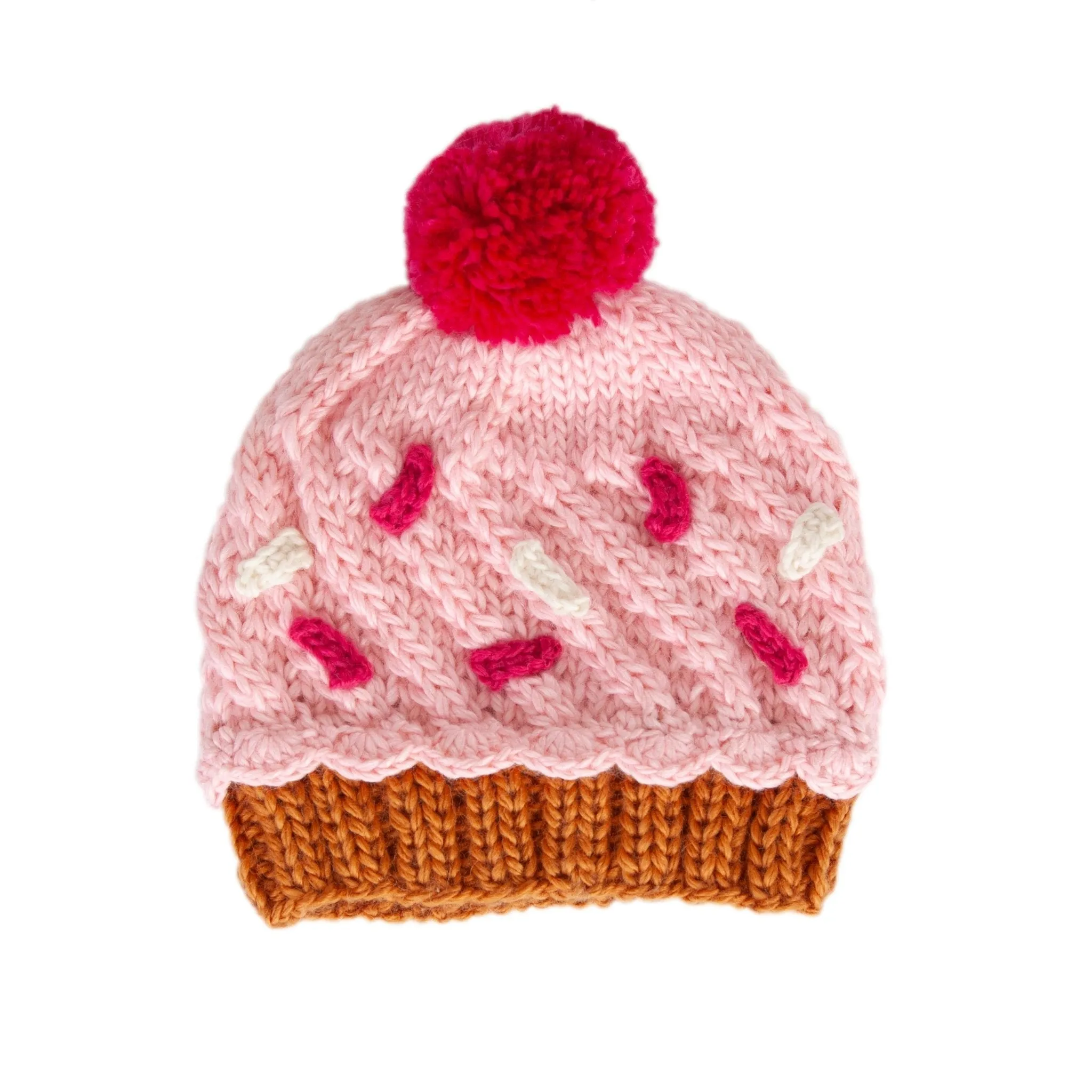 Cupcake Beanie Pink