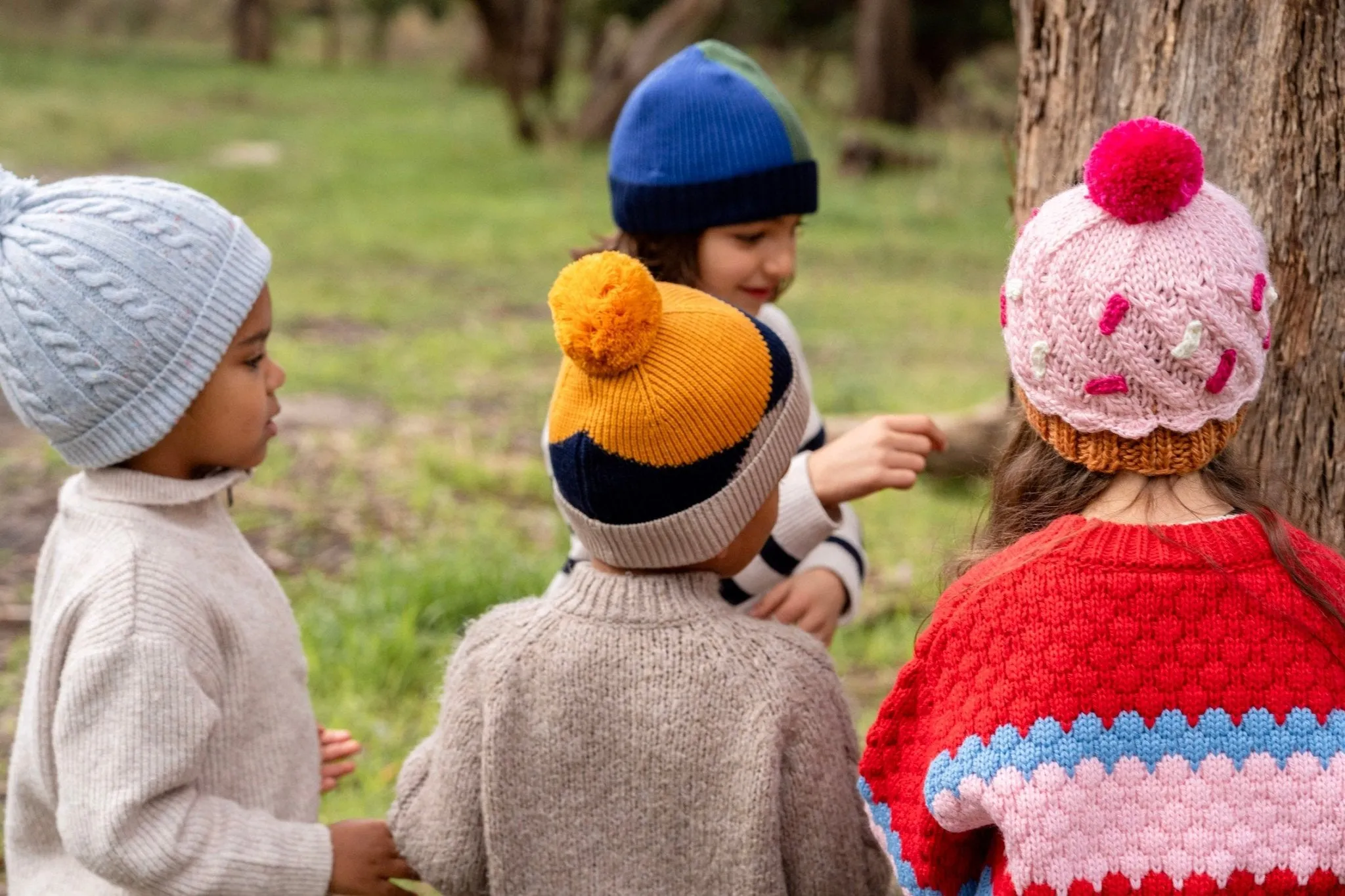 Cupcake Beanie Pink