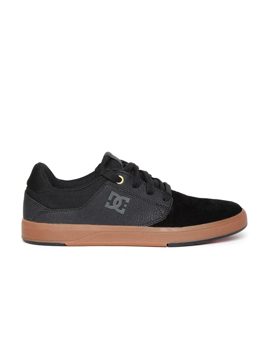 DC Men Black PLAZA TC S Suede Sneakers