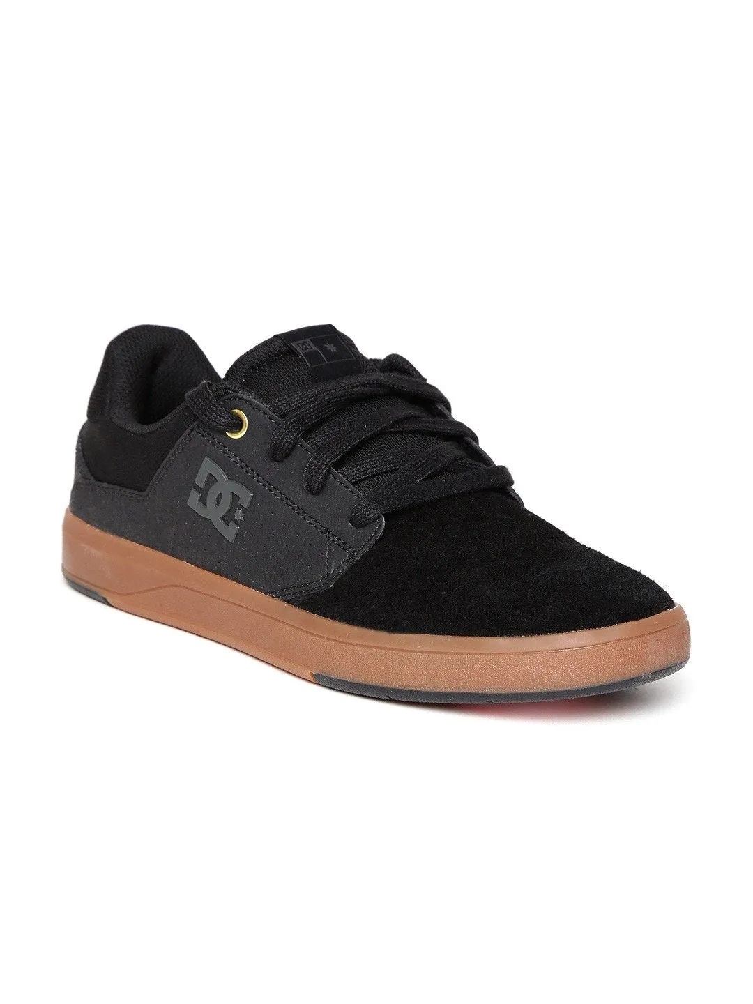 DC Men Black PLAZA TC S Suede Sneakers