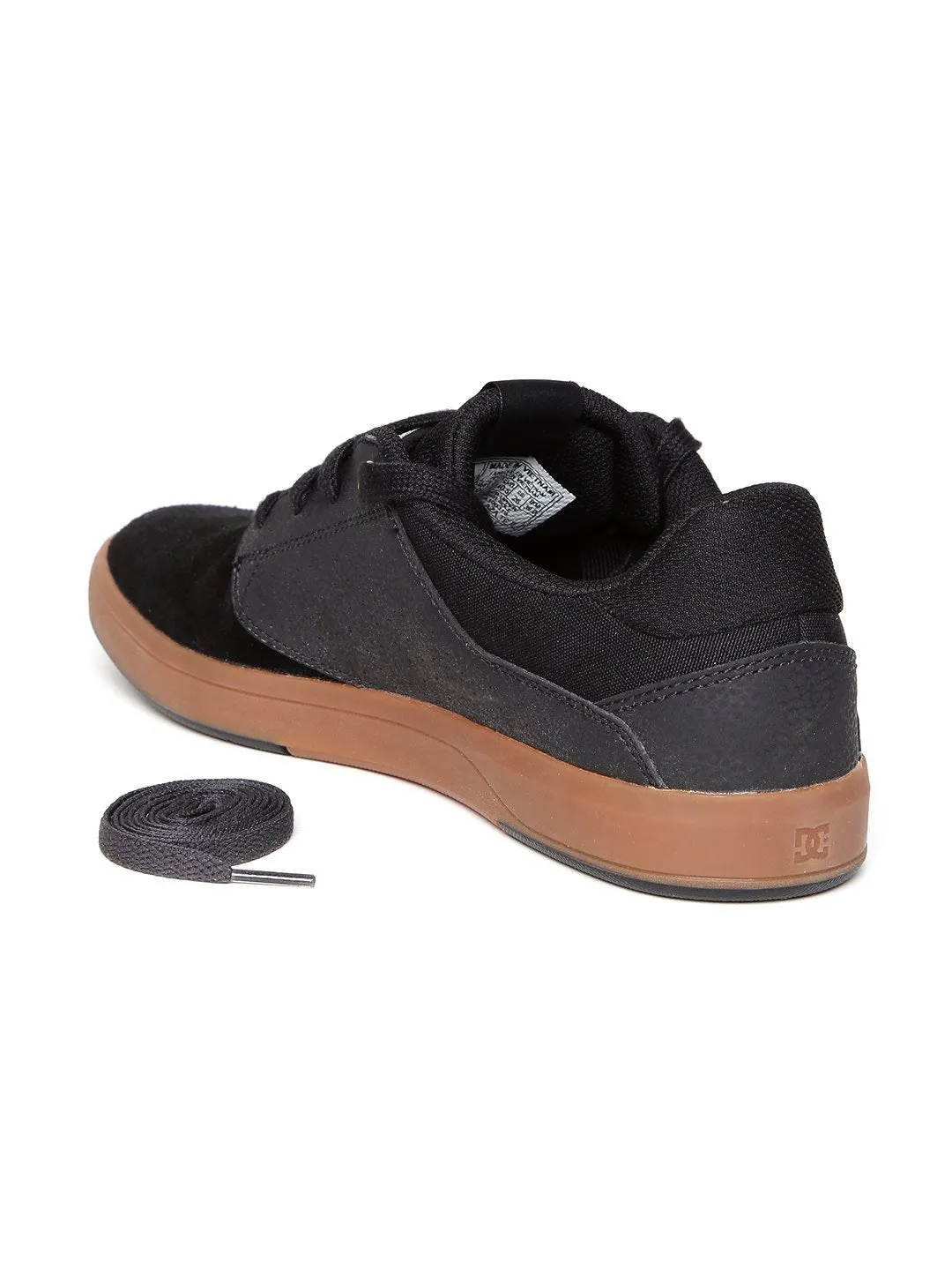 DC Men Black PLAZA TC S Suede Sneakers