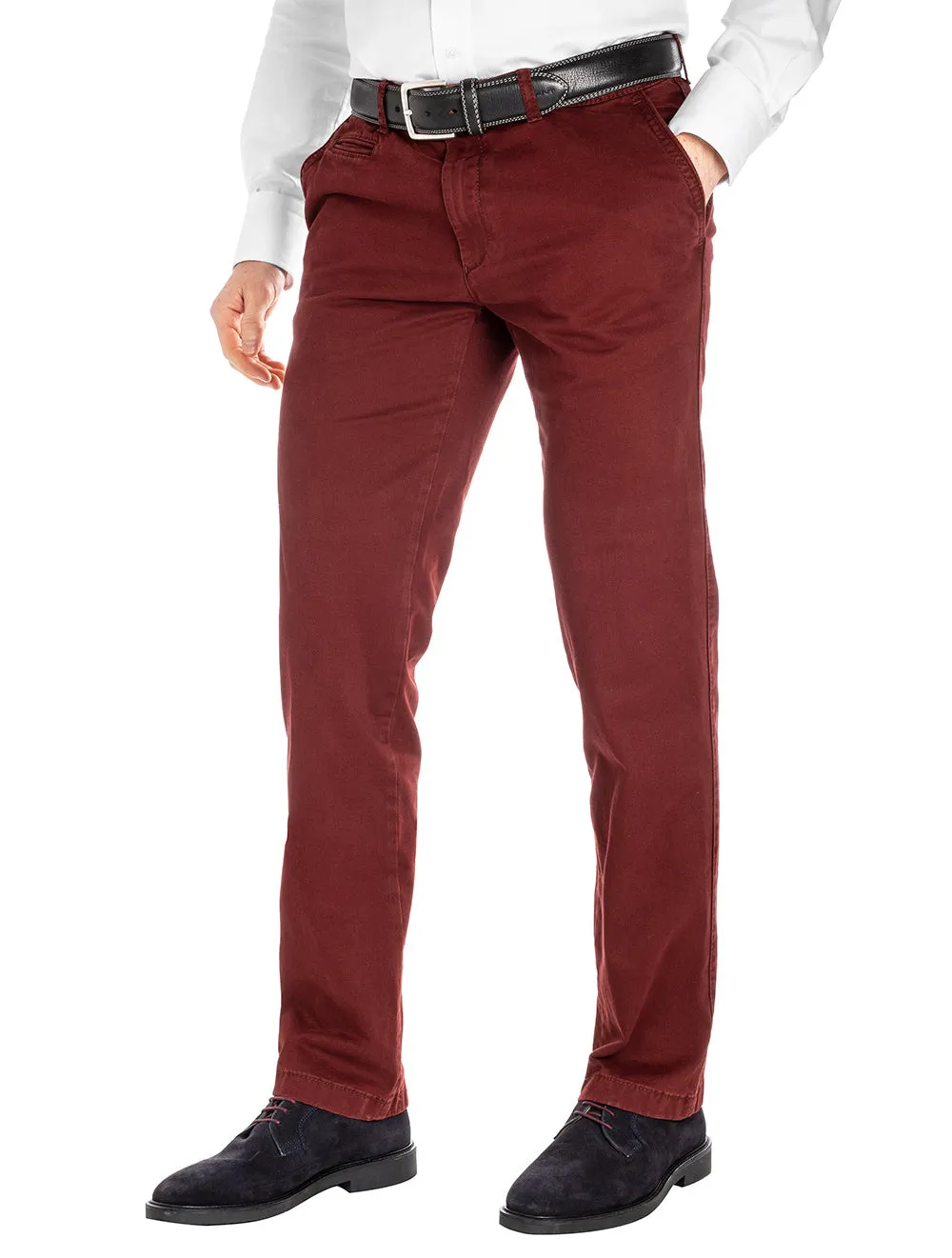 Everest Regular Chinos Wine