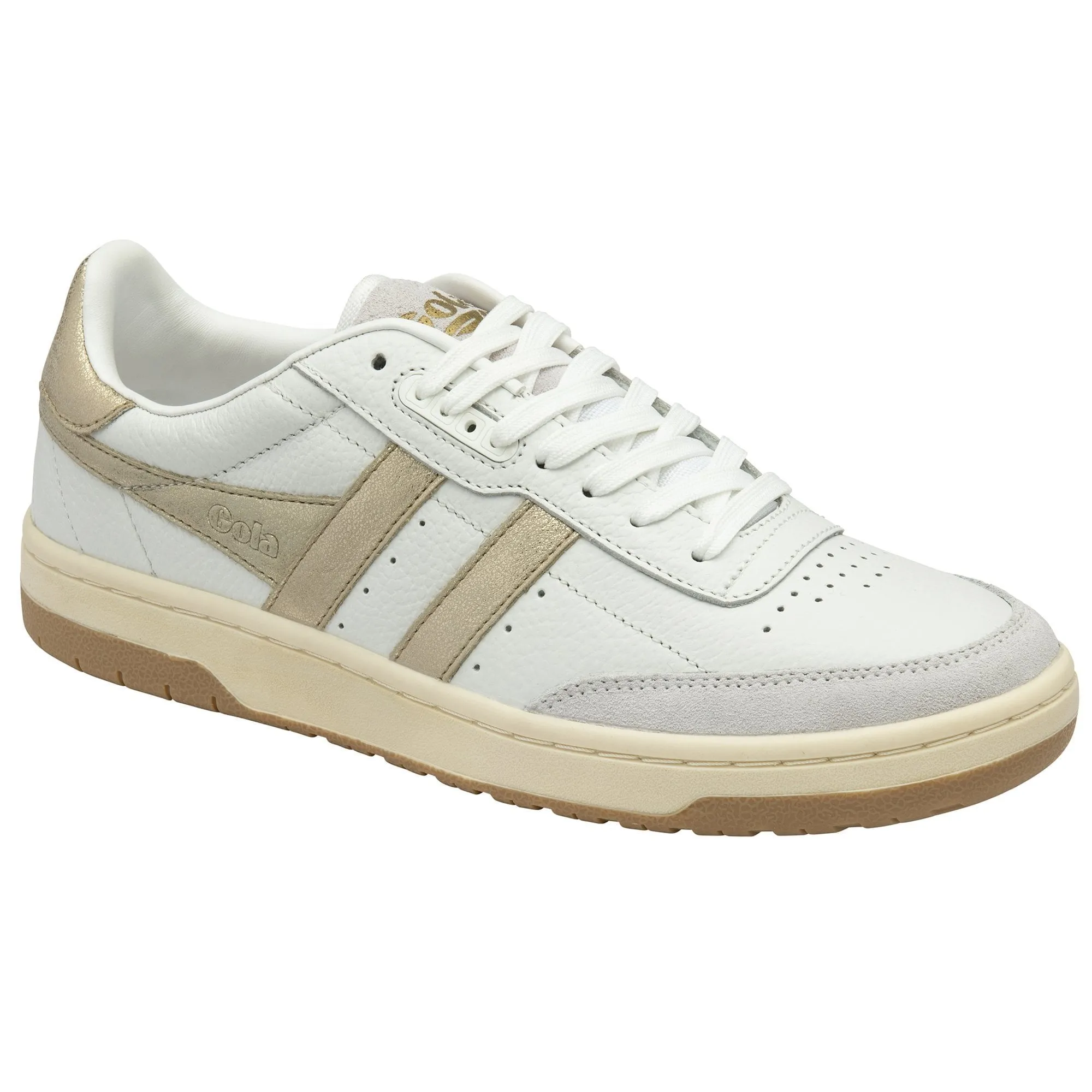 Gola Classics Women's Falcon Mirror Sneakers in Gold