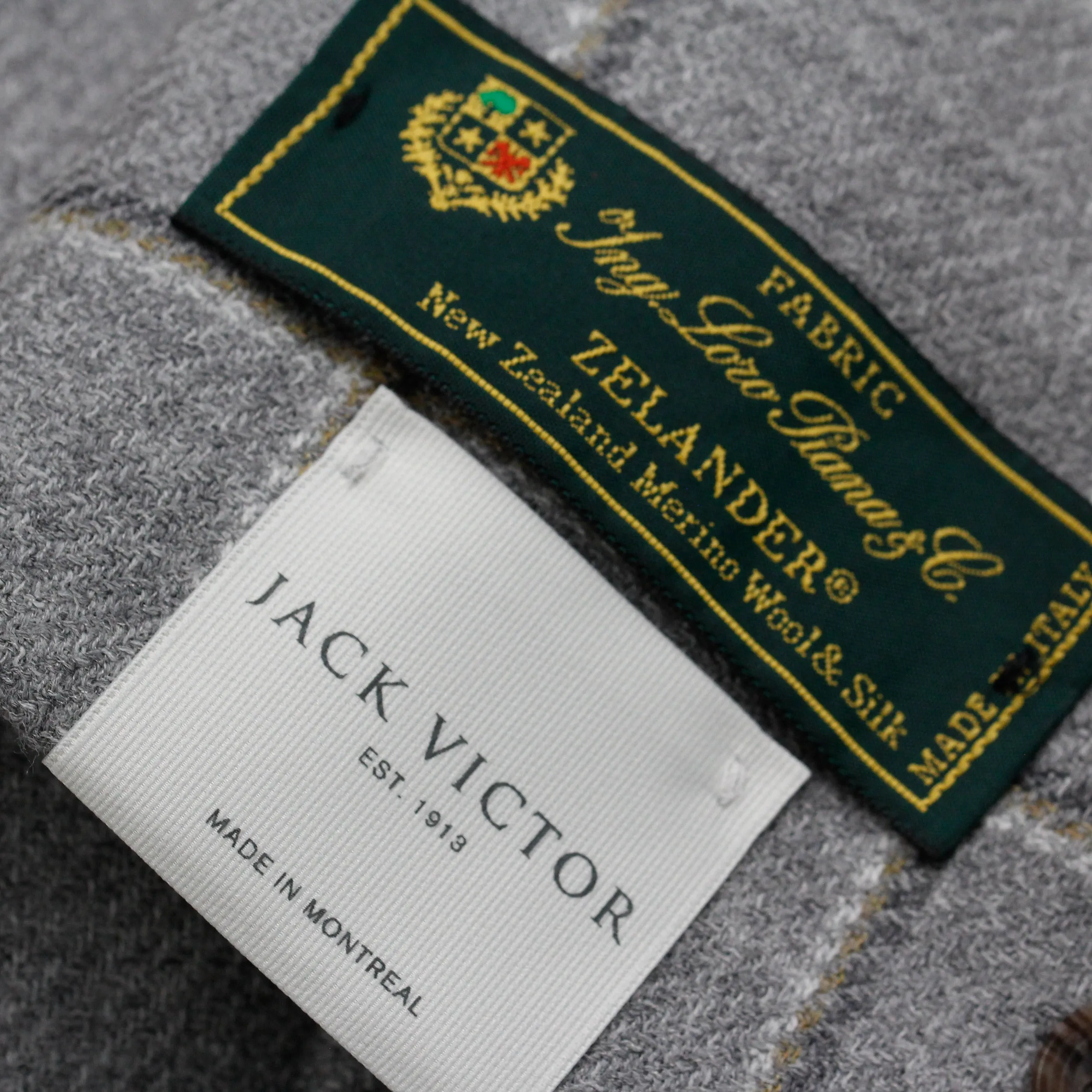 Gray Check Unconstructed Midland Contemporary Fit Sport Jacket - Jack Victor