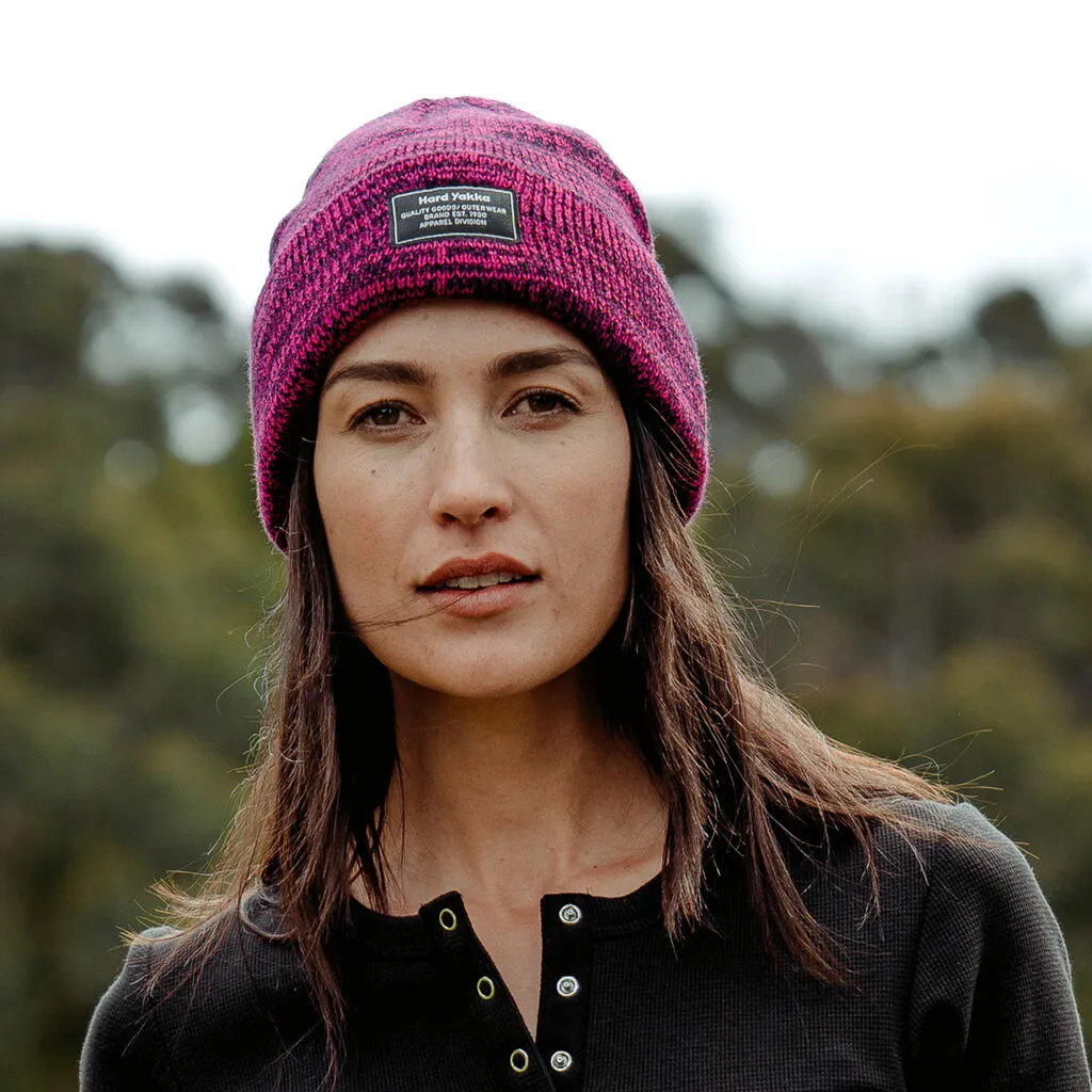 Hard Yakka 2tone Twist Marle Beanie (Y22301)