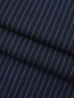 Hemp & Organic Cotton Stripe Jacquard Woven Fabric (GH5079)