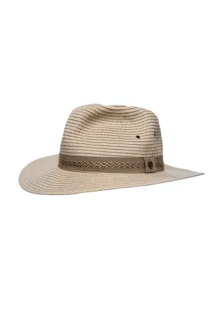 Holden Packable Travel Fedora | Khaki