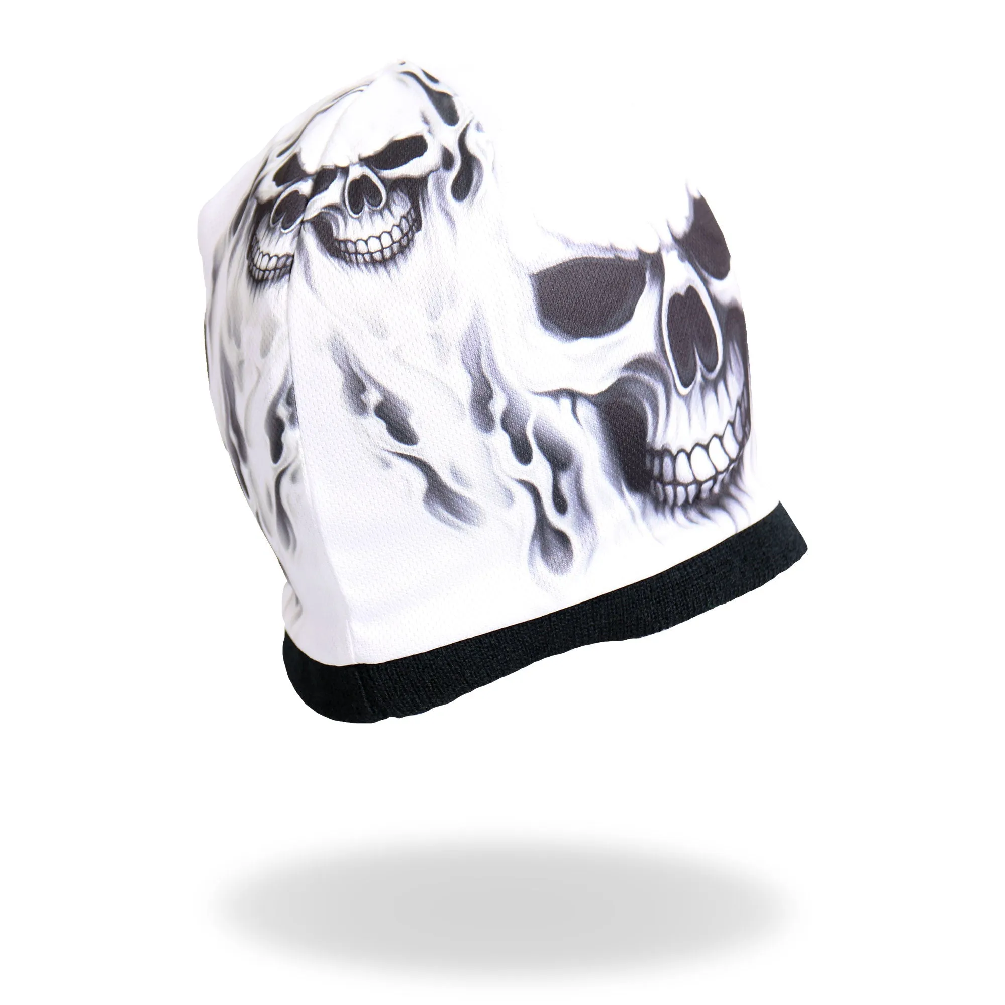 Hot Leathers KHC1001 Ghost Skull Sublimated Beanie