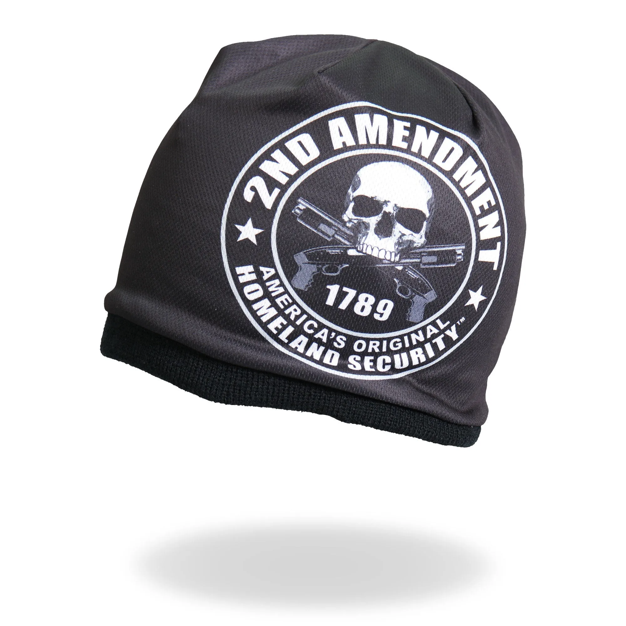 Hot Leathers KHC1014 2nd Amendment America's Original Homeland Security Beanie