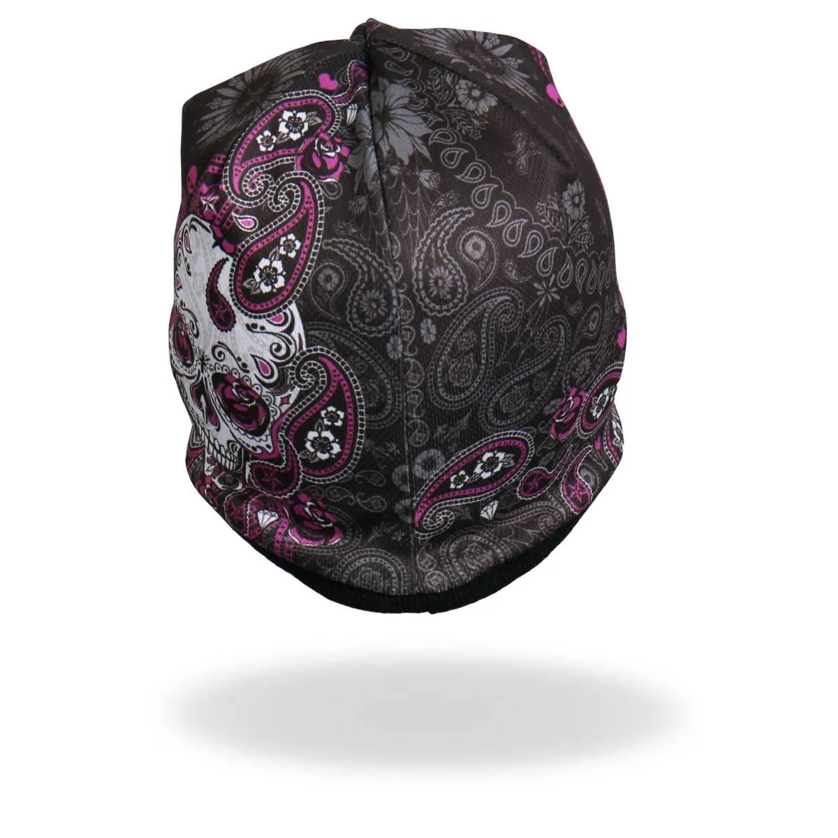 Hot Leathers KHC1030 Sublimated Sugar Paisley 2 Beanie