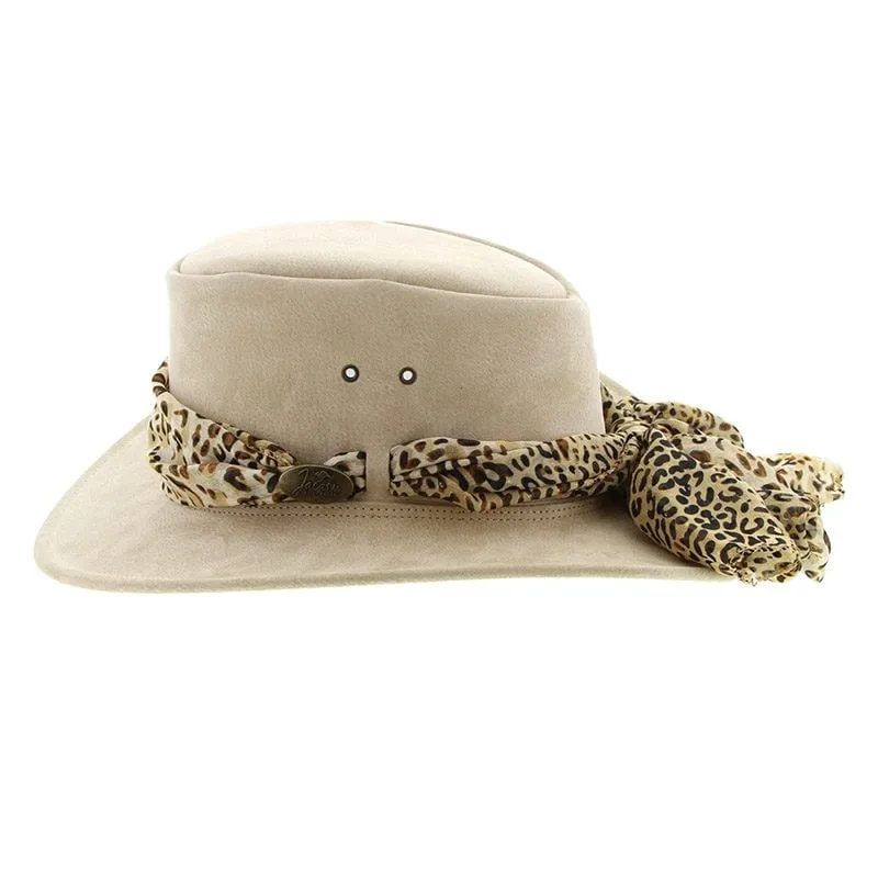 Jacaru Hats Jillaroo Suede - Sand