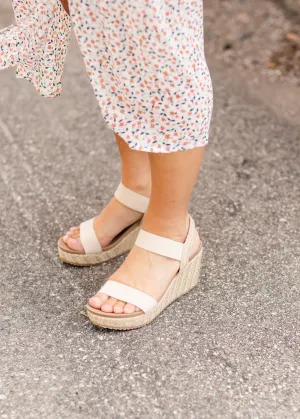 Kalyn Natural Wedge Sandal