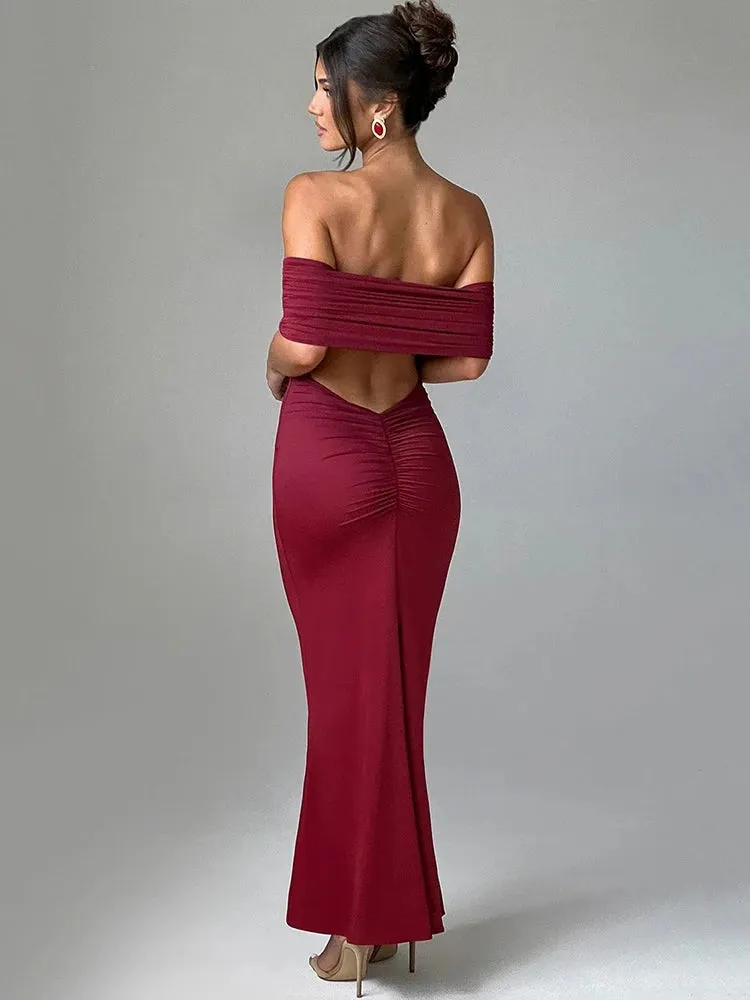 Kate - Off shoulder flattering dress