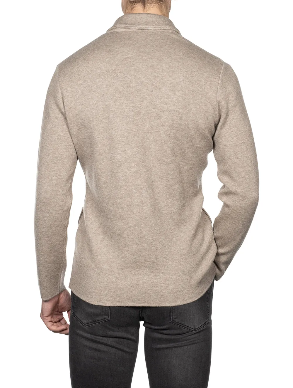 Light Cashmere Swacket Beige