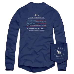 L/S Promise Keeper T-Shirt Navy