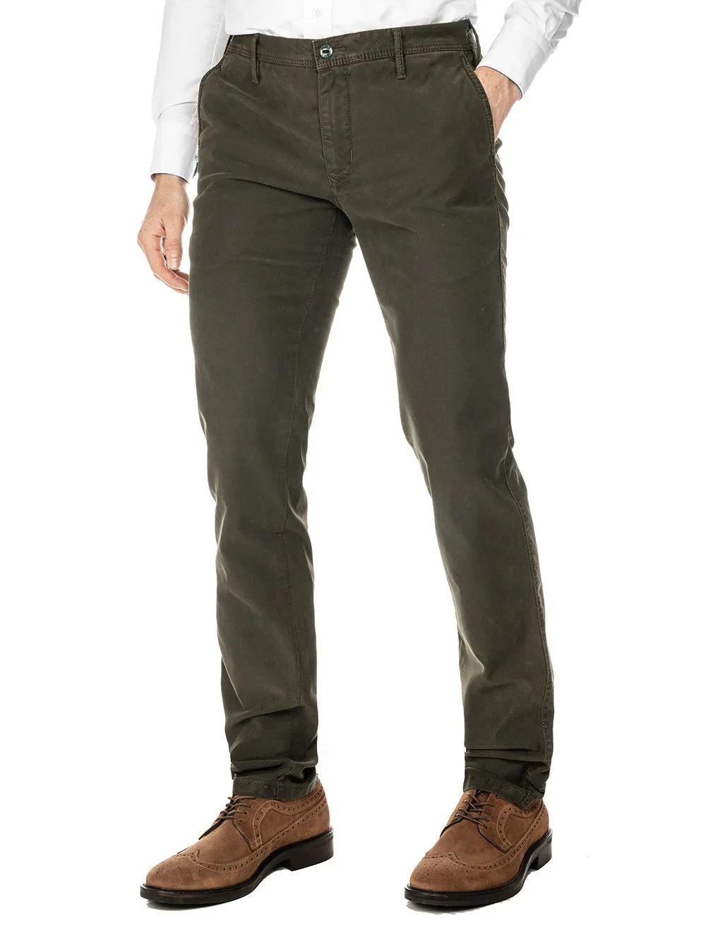 Lupus | Twill Chino Green