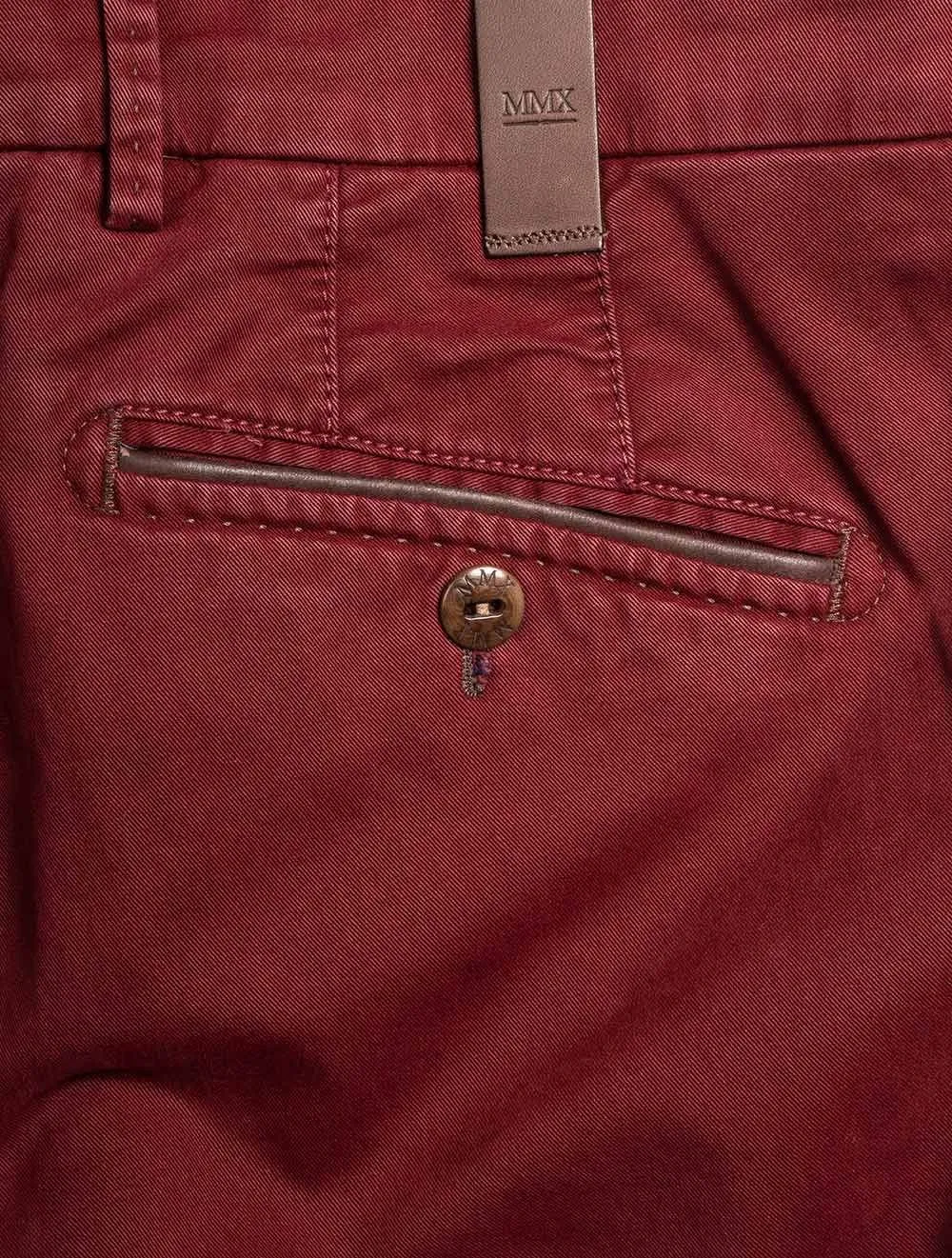 Lynx | Cotton & Cashmere Chinos Dark Mauve