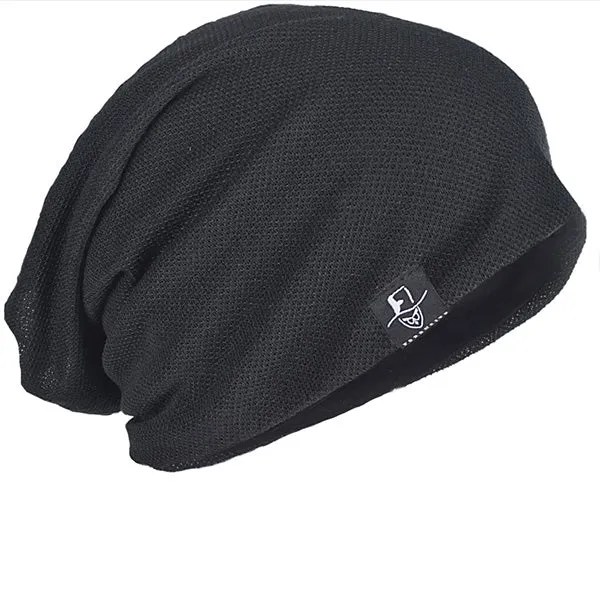 Men Slouchy Beanie Thin Summer Cap B301