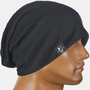 Men Slouchy Beanie Thin Summer Cap B301