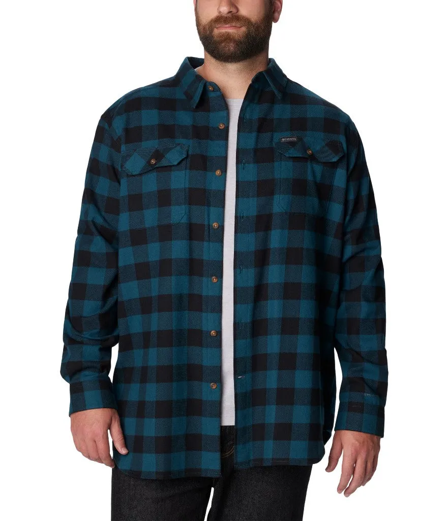 MEN'S FLARE GUN STRETCH FLANNEL - NIGHT WAVE BUFF