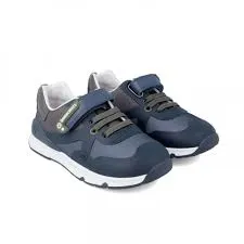 Navy with olive green details sneaker