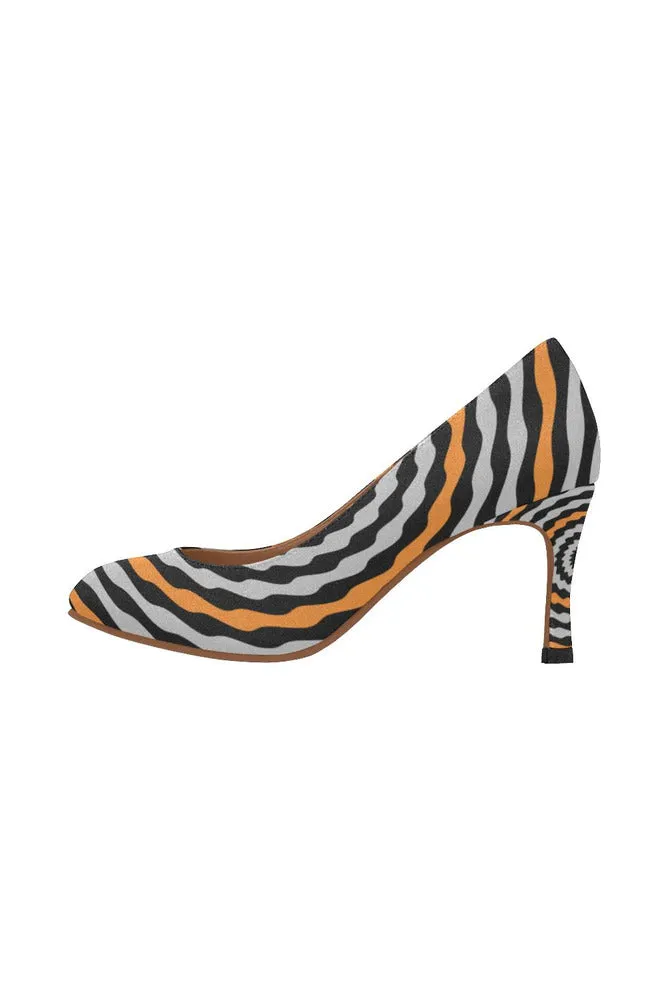 Orange Blossoms Women's High Heels