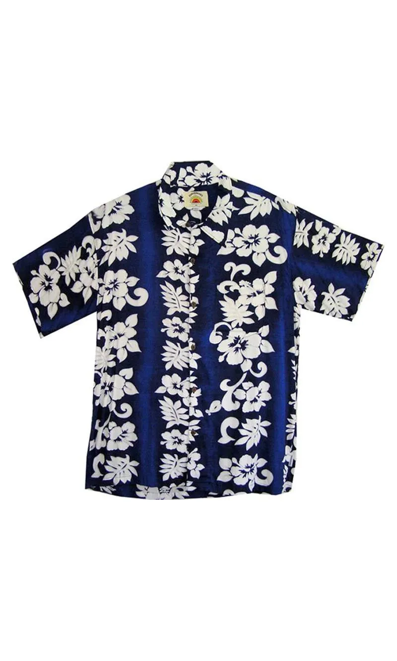 Rayon Hawaiian Shirt Big Flower. More Colours