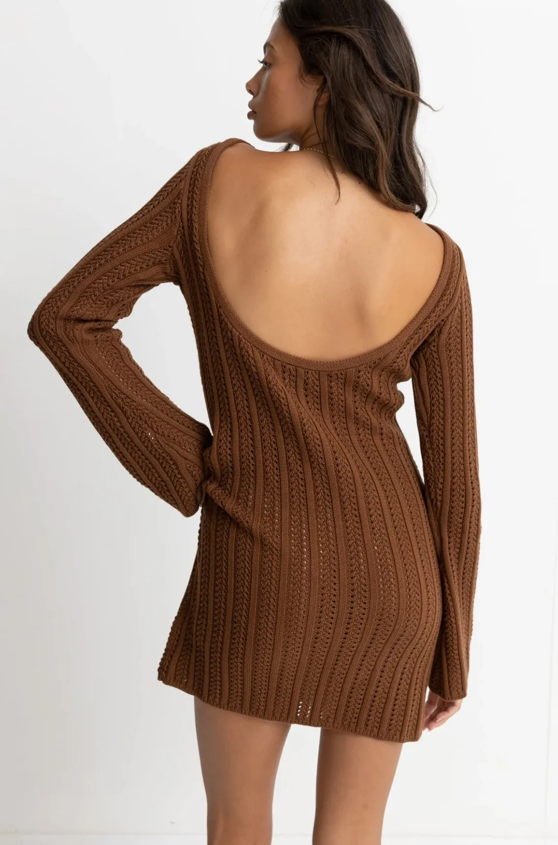 Rhythm Charlize Long Sleeve Knit Dress