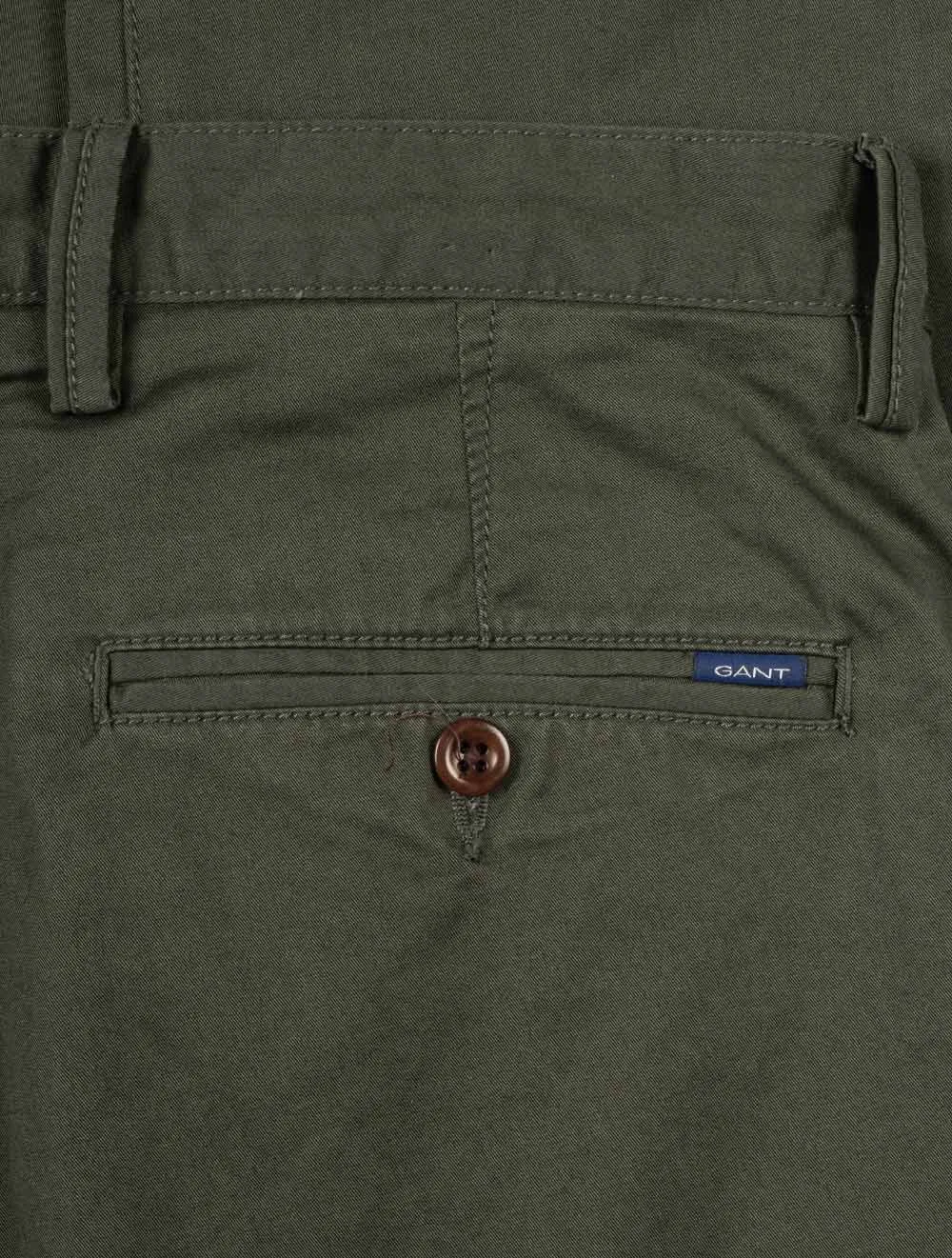 Slim Twill Chino Thyme Green