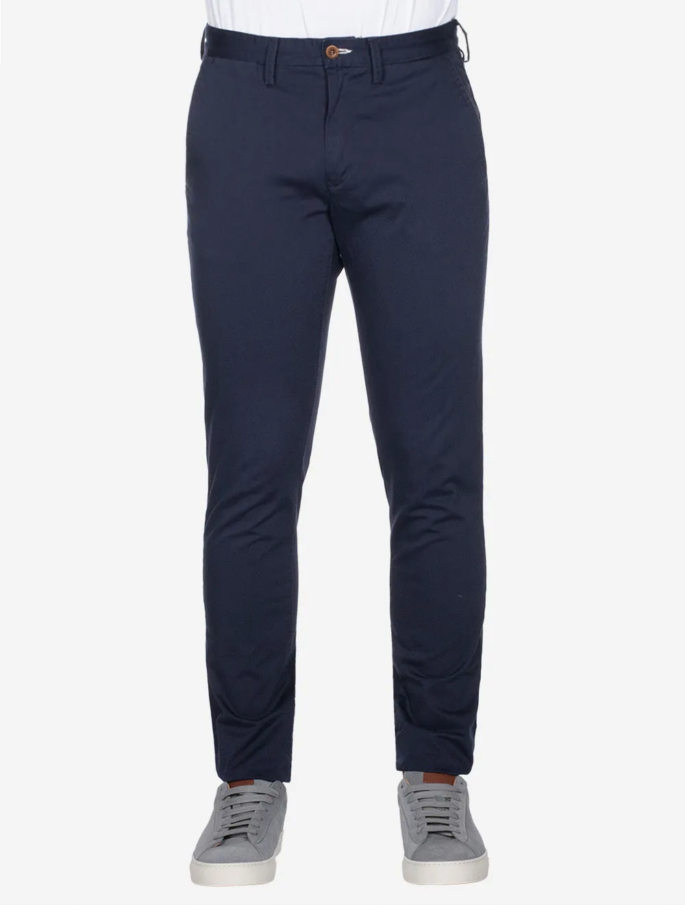 Slim Twill Chinos Marine