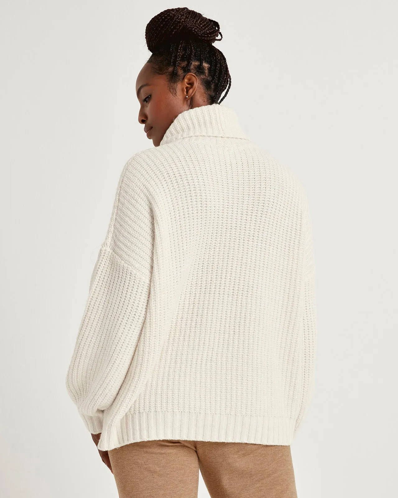 Splendid x Cella Jane Cashblend Turtleneck Sweater