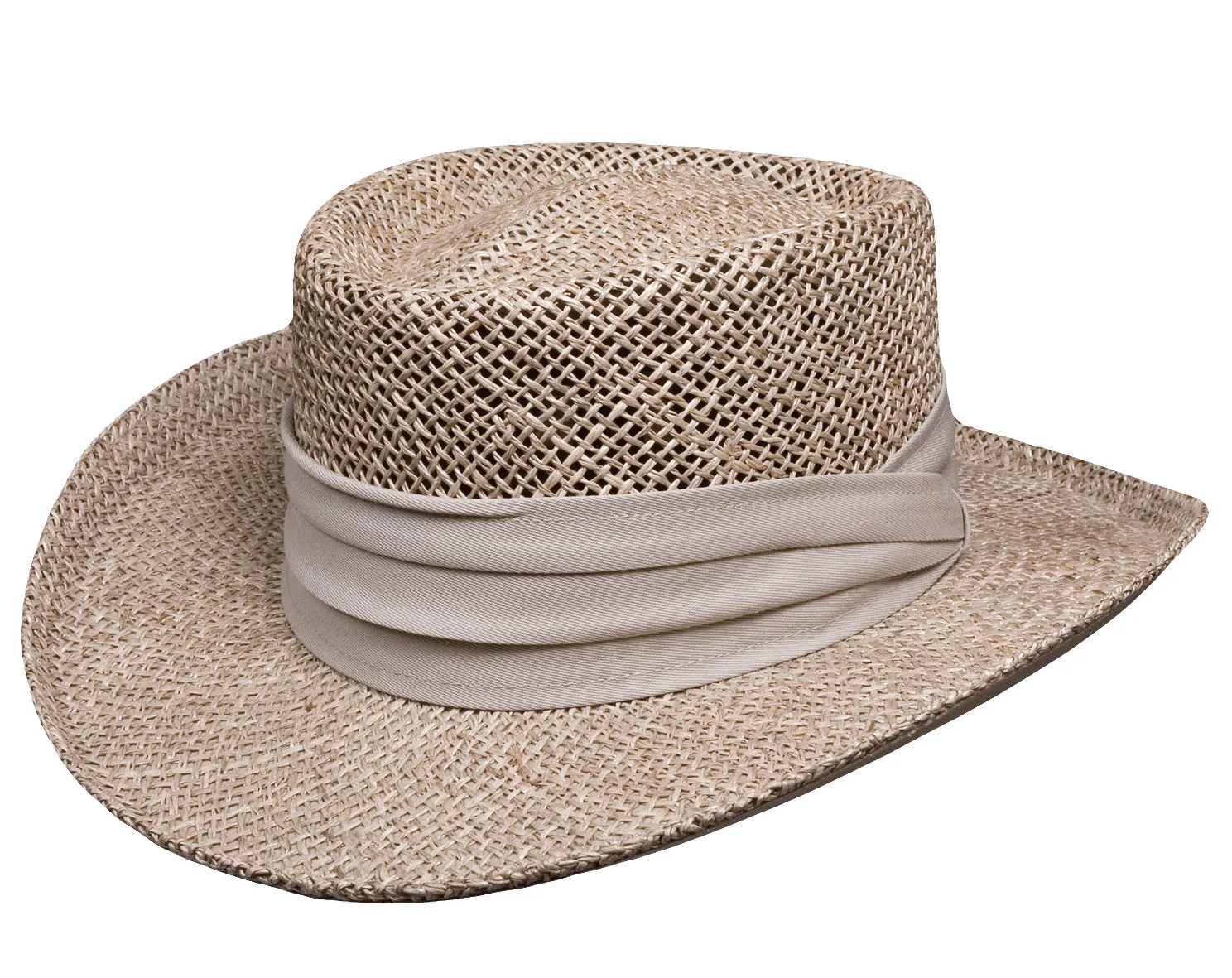 Stetson Glencoe Seagrass Gambler Hat