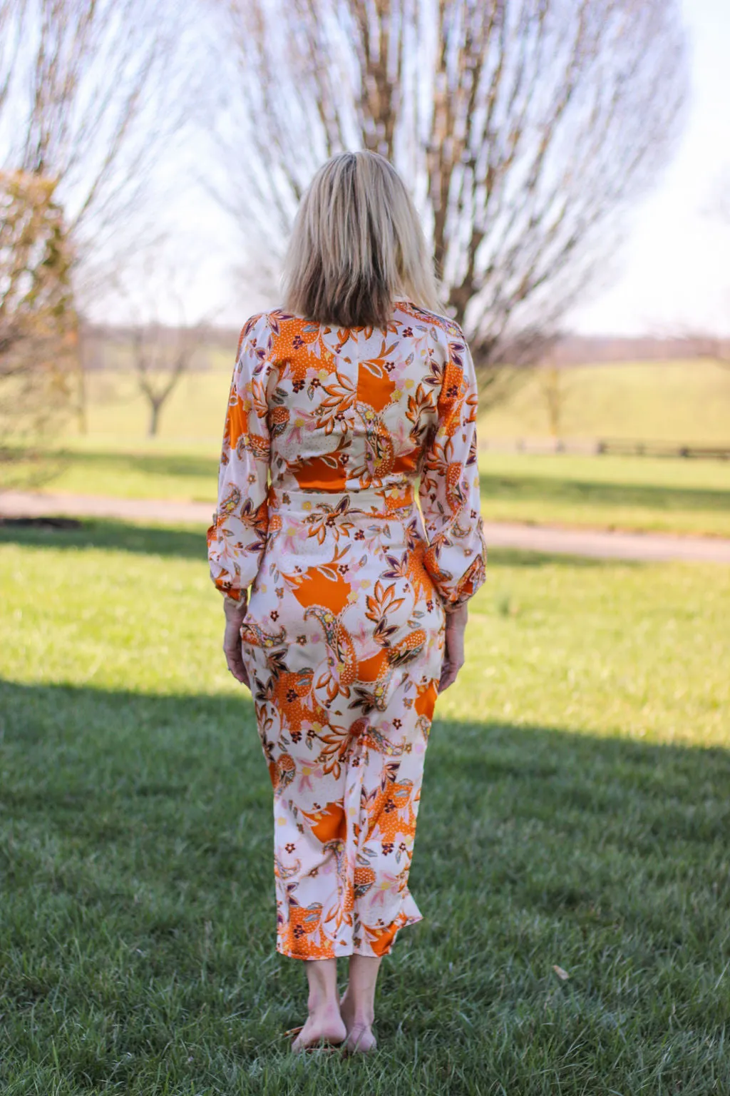 Sunrise Serenade Midi Dress