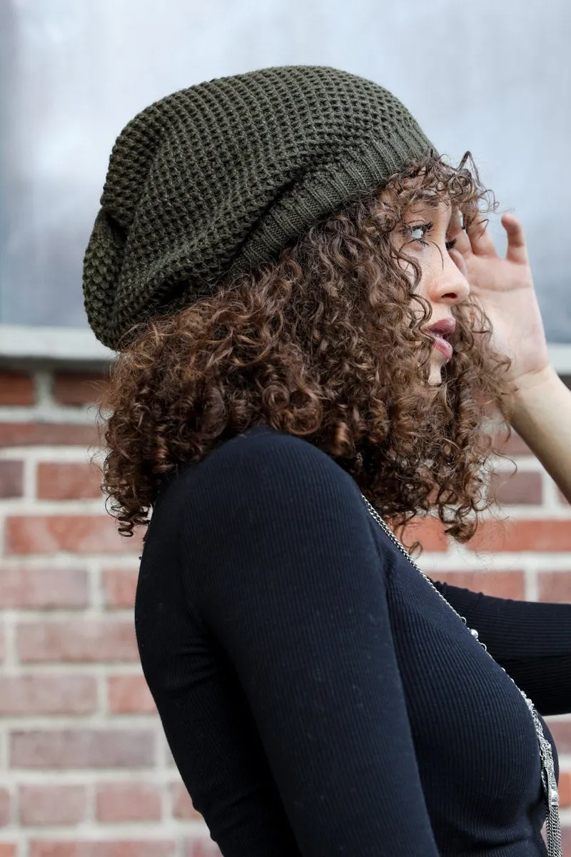 Textured Slouch Beanie